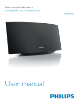 Philips Fidelio SoundAvia User manual