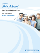 AirLive POE-FSH2422G-390 User manual