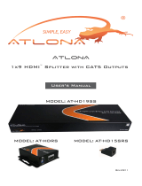 Atlona AT-HD19SS User manual