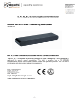Vogel's PFA 9111/Video Conferencing loudspeaker Specification