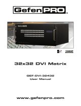 Gefen DVI-32432 User manual