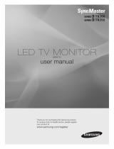 Samsung T24B300EW User manual