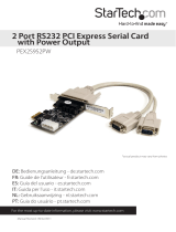 StarTech.com2 Port RS232 PCI Express Serial Card