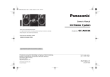 Panasonic SC-AKX14 User manual