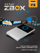Zotac ZBOX Blu-ray AD05 PLUS User manual