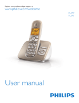 Philips XL395 User manual