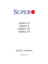 Supermicro X9DRH-7TF User manual