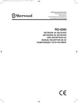 Sherwood RD-606I Operating instructions