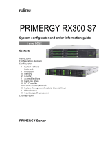 Fujitsu RX300 S7  User manual