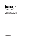 Irox PRO-X2 User manual