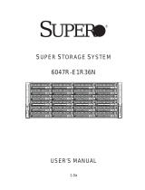 Supermicro 6047R-E1R36N User manual