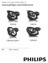 Philips CSP510 User manual