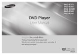 Samsung DVD-E365 User manual