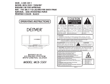 Denver MCU-5501 Operating instructions