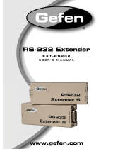 Gefen RS232 User manual