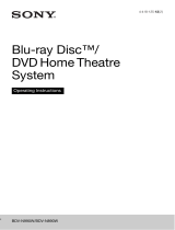 Sony BDV-N990W User manual