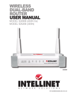 Intellinet Wireless 450N Dual-Band Gigabit Router User manual