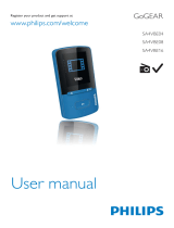 Philips SA4VBE04KF User manual