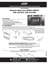 Metra 99-7612B Installation guide