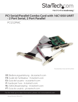 StarTech.com PCI2S2PMC User manual