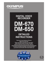 Olympus DM-650 Owner's manual