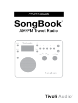 Tivoli Audio Songbook Owner's manual