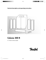 Teufel Columa 300 R Set S Operating instructions