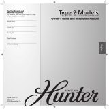 Hunter 23843 User manual