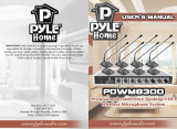 Pyle PDWM8300 User manual