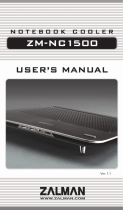 ZALMAN ZM-NC1500 User manual