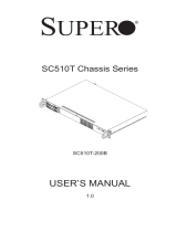 Supermicro SC510T-200B User manual