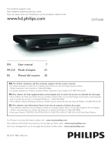 Philips DVP3680/F7 User manual