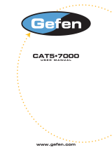 Gefen EXT-CAT5-7000 User manual