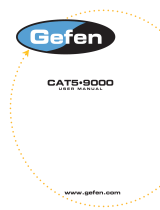 Gefen EXT-CAT5-9000 User manual