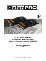Gefen GEF-DVI-FM1500 User manual