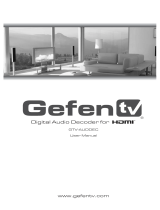 Gefen GTV-AUDDEC User manual