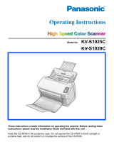 Panasonic KV-S1025C User manual