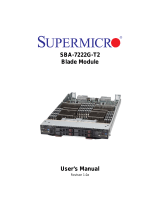 Supermicro SBA-7222G-T2 User manual