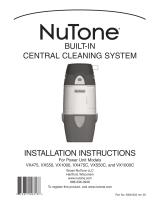 Broan-NuTone VX475 Installation guide