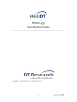 DT Research WebDT 435 User manual