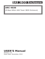 Areca ARC-4036 User manual