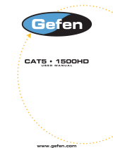 Gefen EXT-CAT5-1500HD User manual