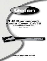 Gefen EXT-COMPAUD-CAT5-142 User manual