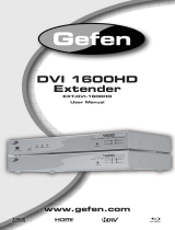 Gefen Extender DVI 1600HD User manual