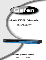 Gefen ex-tend-it 4x4 DVI Matrix User manual