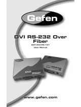 Gefen EXT-DVI-FO-141 User manual