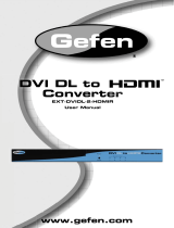 Gefen EXT-DVIDL-2-HDMIR User manual