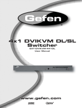 Gefen EXT-DVIKVM-441DL User manual