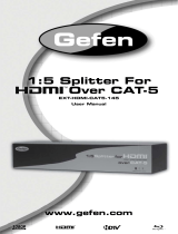 Gefen EXT-HDMI-CAT5-145 User manual