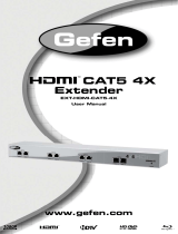 Gefen EXT-HDMI-CAT5-4X User manual